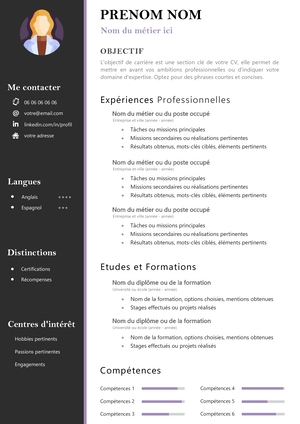 CV Objectifs Pros